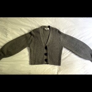 SEA cropped cardigan sweater